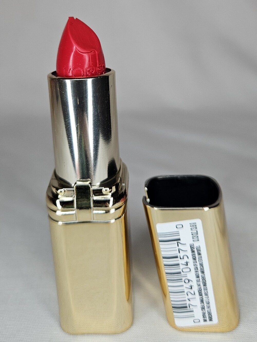 L'Oreal Paris Colour Riche Satin Lipstick 350 British Red New Classic NWT